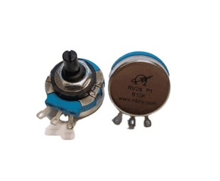 Genuine NingBo Huayu Single-turn CarBon Film Potentiometer RV28p1- B1K B2.2K B4.7K B10K B470K