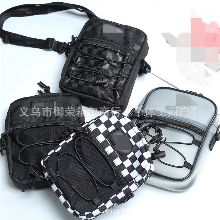New Trendy Brand Plaid Crossbody Bag Trendy Brand Vance Leisure Travel Student Shoulder Bag Camouflage Small Bag Male and Female Couple New Trendy Brand Plaid Crossbody Bag Trendy Brand Vance Leisure Travel Student Shoulder Bag Camouflage Small Bag Male and Female Couple