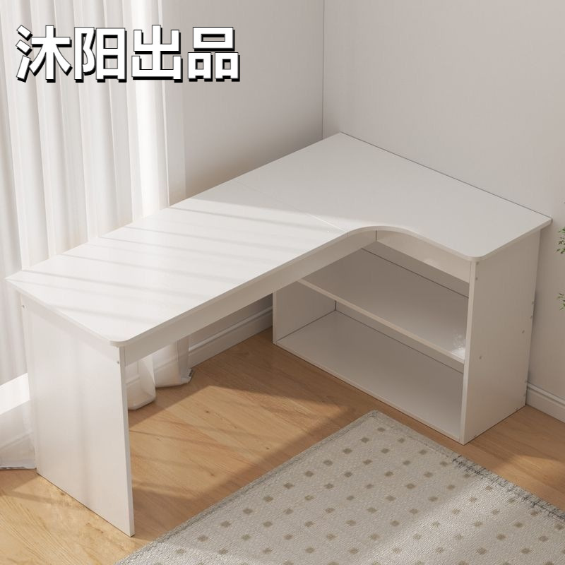 L-shaped corner desk for home use, study desk, bedroom vanity table, bookcase, integrated corner computer desk, office desk