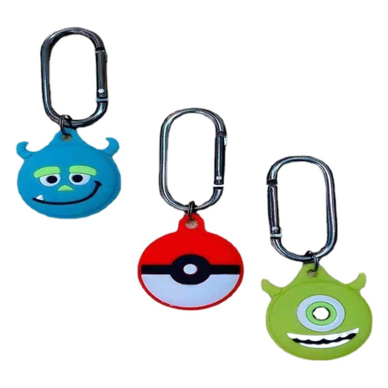 Подходит для Airtags Apple Location Tracker Монокуляр для волос Силиконовый защитный чехол airtags Anti-lost Keychain