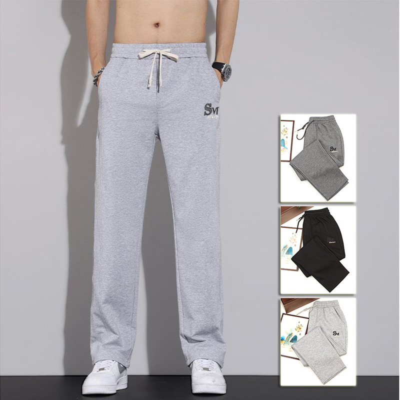 Hua Mian Men's Pants Casual Men's Straight Pants Men's Advanced Sense Men's Pants Men's New Casual Pants Men's Basketball Pants Hua Mian Men's Pants Casual Men's Straight Pants Men's Advanced Sense Men's Pants Men's New Casual Pants Men's Basketball Pants