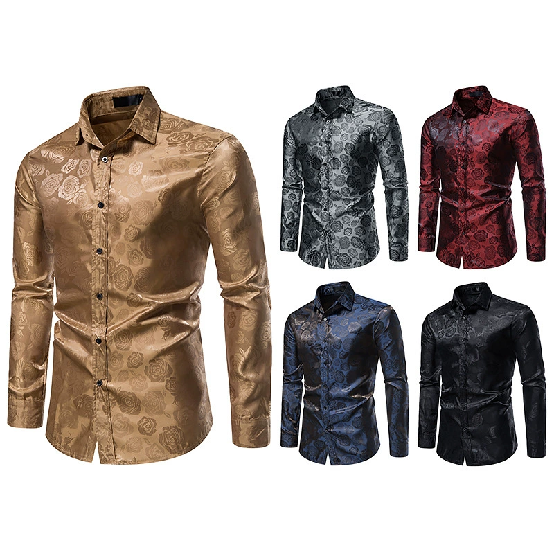 Модальная длинная рукава, рубашка для отдыха, Slim fit