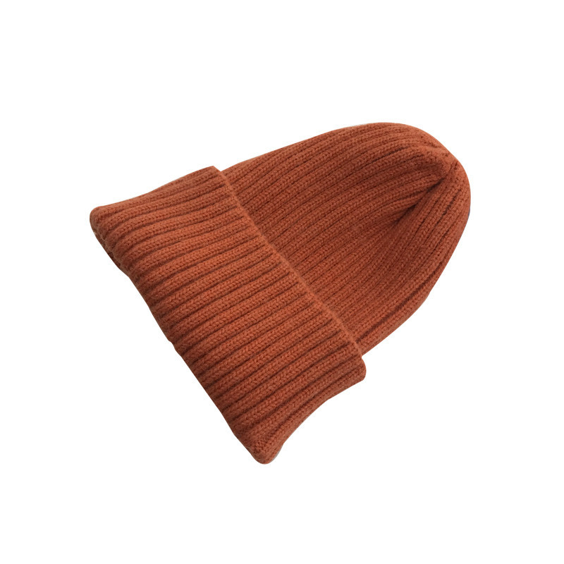 Unisex Vintage einfarbiger, warmer, lässiger Pullover für Herbst und Winter, perfekt für Instagram, für Damen und Paare, Strickmütze_voghion.com