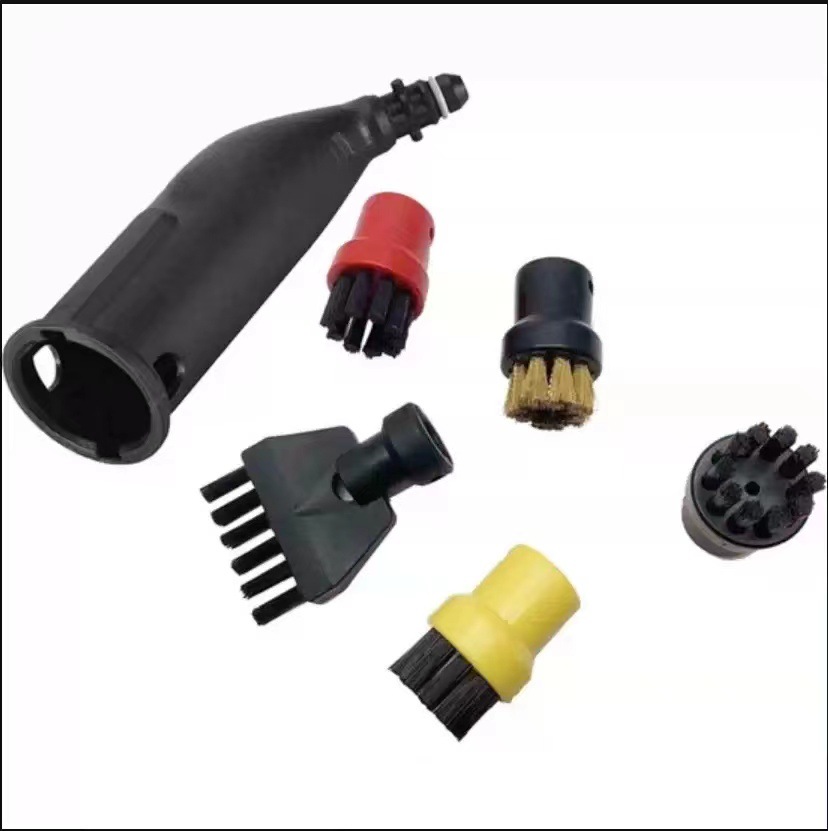 Adecuado para accesorios de vapor Karcher Kach, trapo, trapo, accesorios de vapor Karcher, cepillo redondo pequeño, cepillo de cobre
