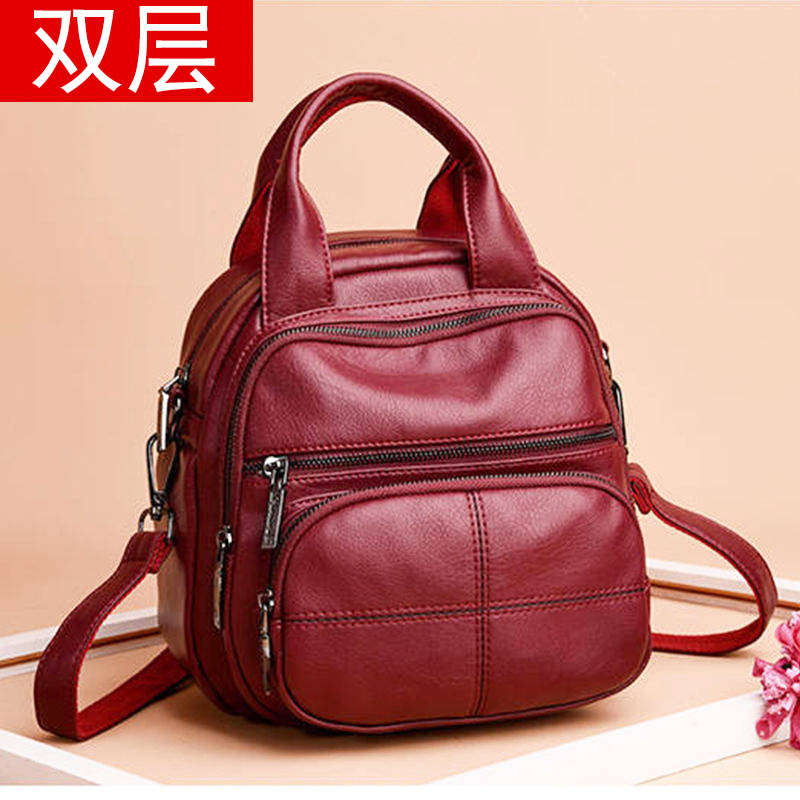 Otoño y invierno tres bolsas multifuncionales de mujer, bolsas de mamá, mochila de mujer, mochila de mujer, mochila de hombro, mochila de mujer