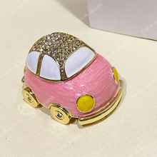 珐琅彩首饰盒小汽车摆件欧式小礼品创意生日礼物创意家居小饰品