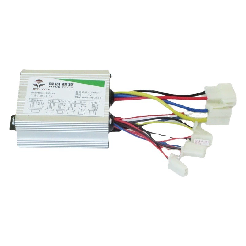 Контроллер щеточного двигателя Yiyun 24В/36В/48В 500Вт/800Вт/1000Вт с длинной ручкой от Jiahuazhong