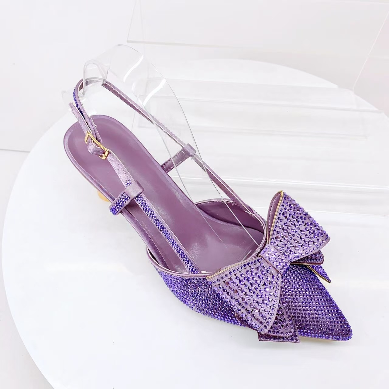 Elegantes Damen Abendtaschen Set Mit Kristall Und Strasssteinen_voghion.com