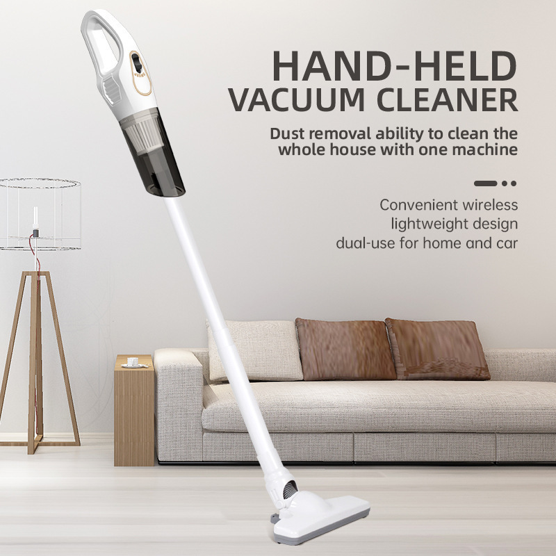 Cross-border vacuum cleaner S9D small household large suction cleaning machine car wireless portable handheld vacuum cleaner