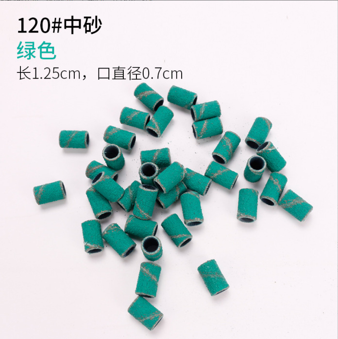 Nuevo anillo de arena de uñas de color transfronterizo pulido muela anillo de arena máquina de pulir suministros anillo de hilo de pulido en stock