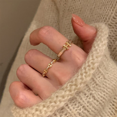 本物の金メッキの豚の鼻のジルコンは口の指輪をつなぎ合わせます。