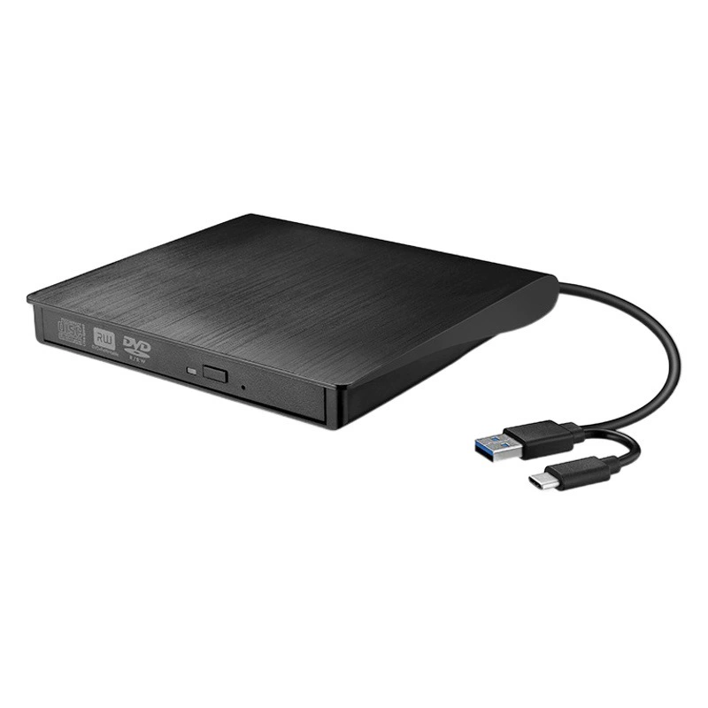 USB3.0/TYPE-C Внешний оптический привод с двойным интерфейсом, лоток, универсальный Матовый мобильный DVD-плеер