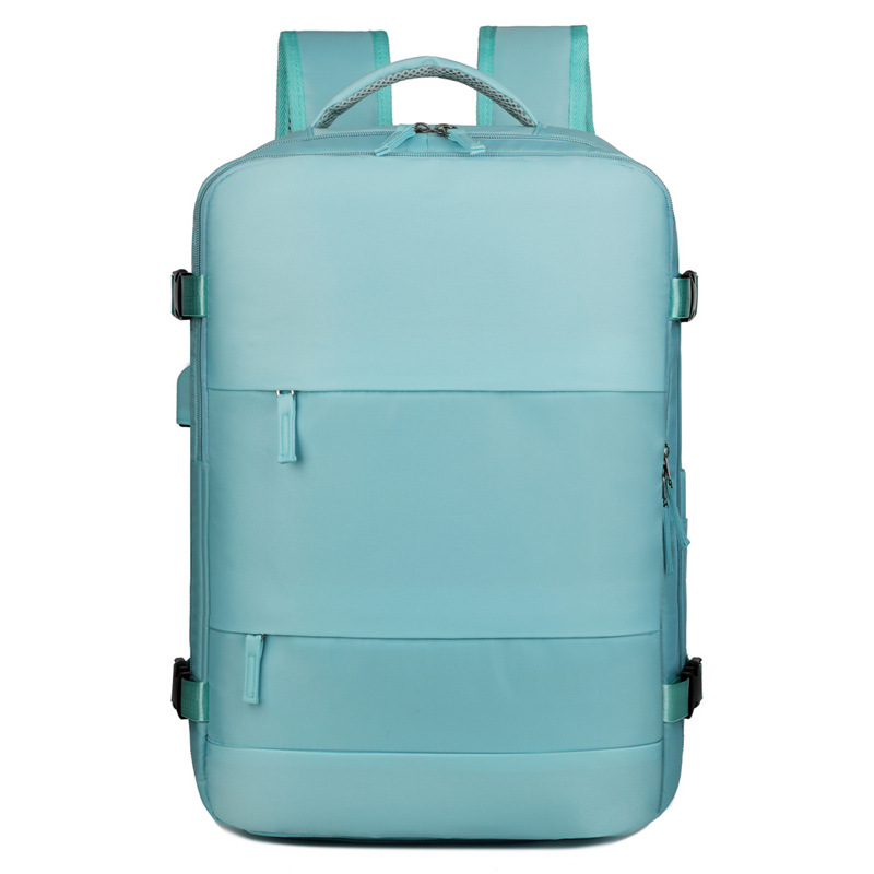 Nueva bolsa de computadora transfronteriza de Amazon, mochila de negocios de gran capacidad portátil de viaje simple de viaje a prueba de agua