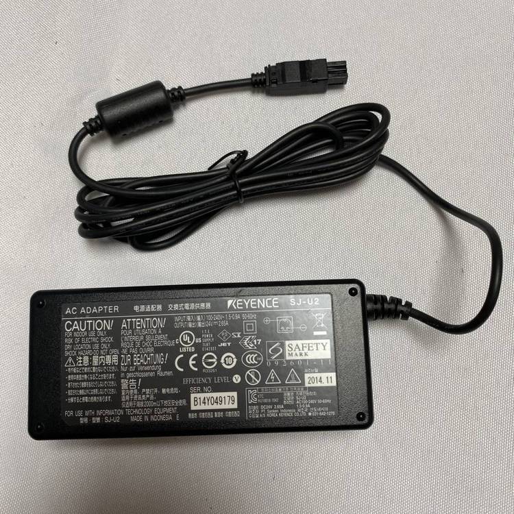 KEYENCE AC适合器 配备打印机 触摸型面板记录仪 SJ-U2