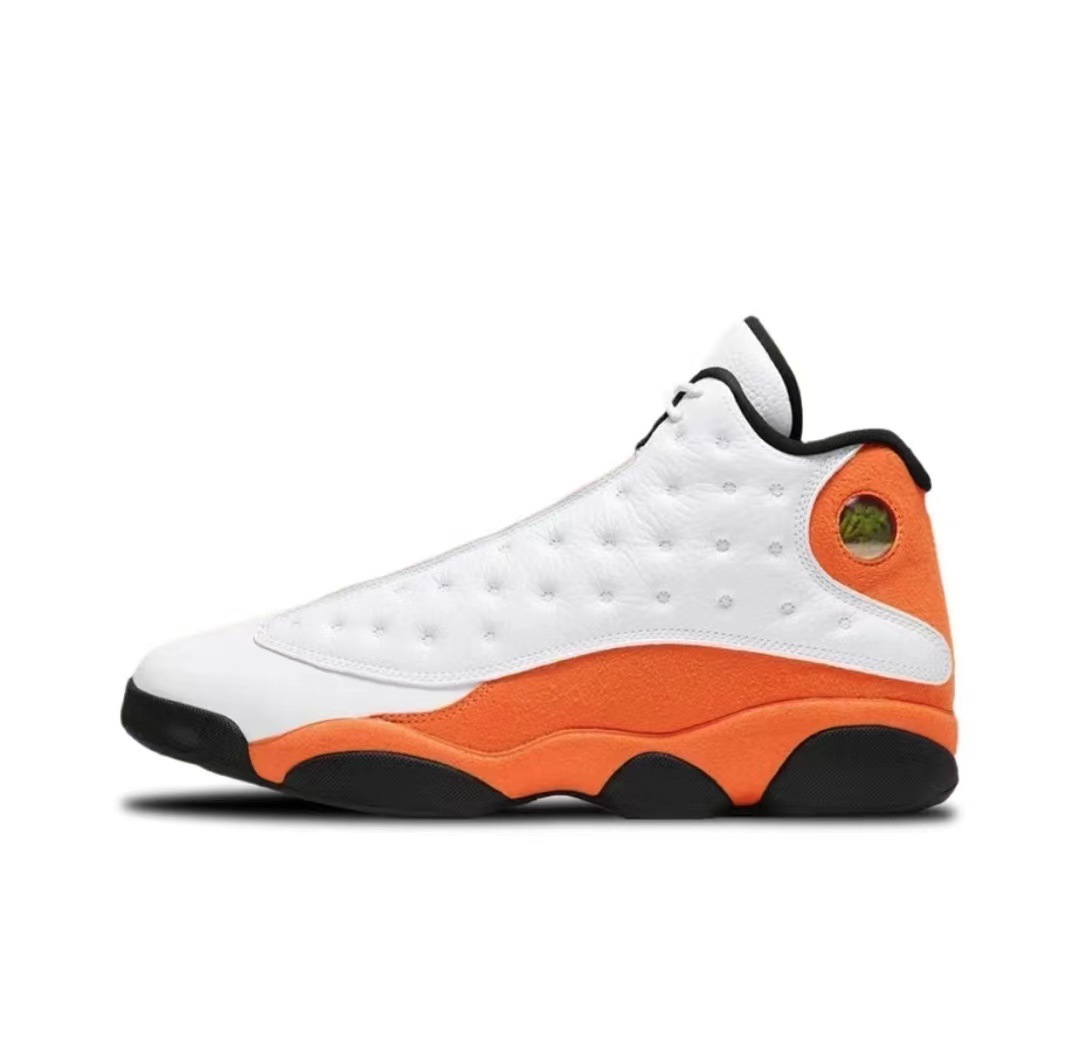 aj13 white orange red