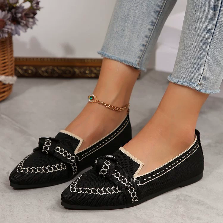Fashionable shoes pointy toe for leisure, (Cross-border trading), plus size