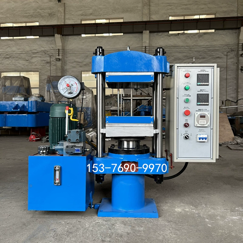 Циндао машинная лаборатория Вертикальный плоский вулканизатор 25 тонн 30 тонн 50 тонн машина горячего прессования таблеточная машина