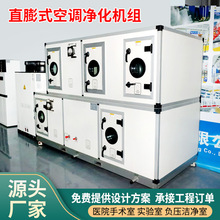 直膨式净化空调机组商用组合式空调机组净化内外一体化冷风机