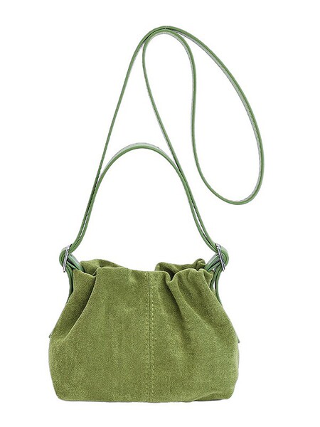 Small design handheld demi-season retro capacious shoulder bag