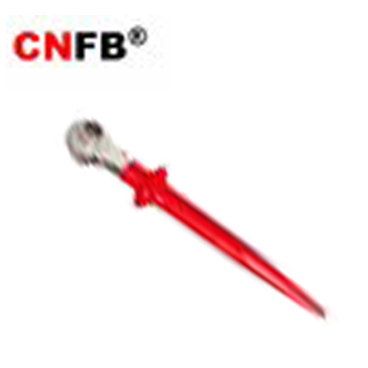 桥防/CNFB 绝缘浸塑双面撬棒棘轮扳手 T87406
