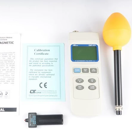 EMF-819 Высокочастотный измеритель напряженности электрического поля EMF819 Тестер электромагнитных волн Luchang LUTRON Высокочастотный измеритель напряженности поля