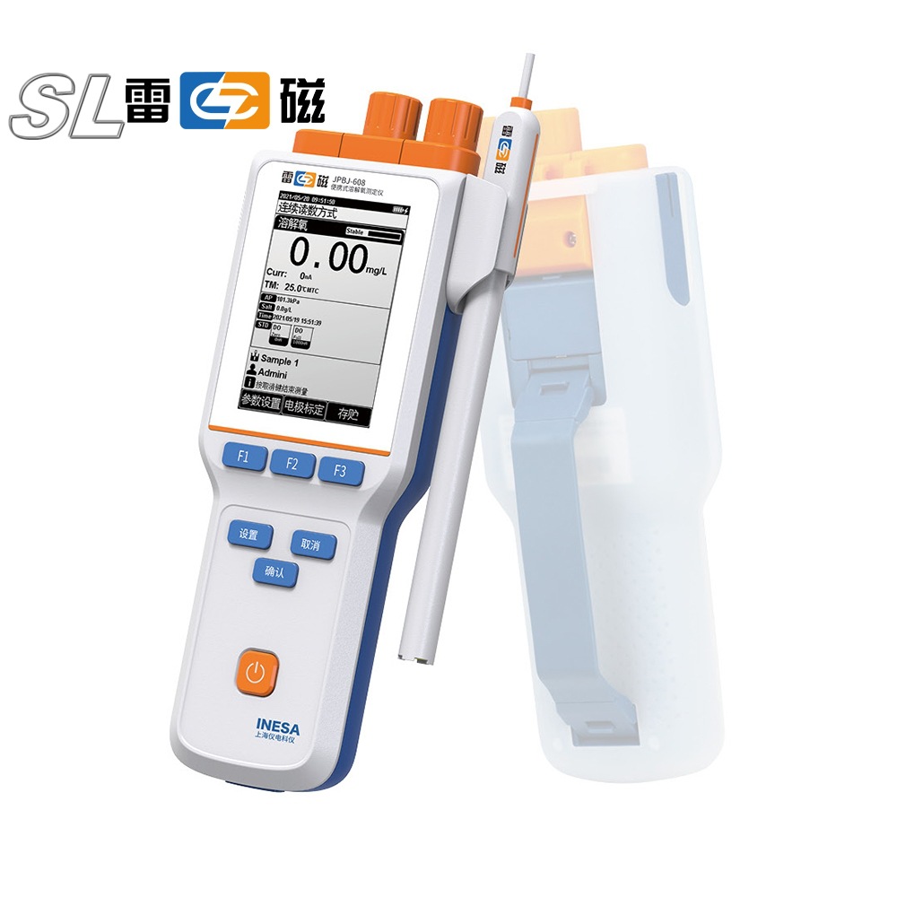 雷磁溶解氧仪 JPBJ-609L便携式溶解氧测定仪 荧光法溶解氧检测仪