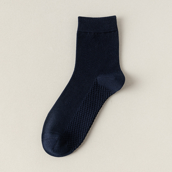 Men's summer thin breathable sports cotton knee socks