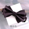 Professional formal costume leisure collar men's wedding groom groom groom groom banquet business 108d color irregular gentleman bow tie