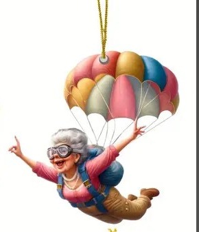 Nuevo globo aerostático mochila acrílica colgante espejo retrovisor de coche transfronterizo colgante plano regalo de vacaciones image 4