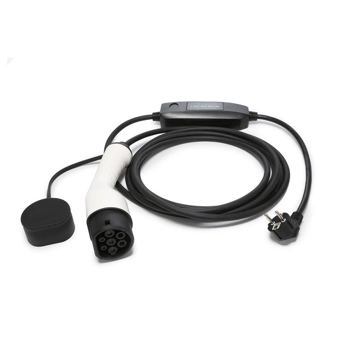 3,5 кВт европейского стандарта, новое энергетическое портативное зарядное устройство для электромобиля с автомобильным зарядным устройством, регулируемое портативное зарядное устройство 16А, тип 2