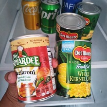 直销藏钱罐金属罐隐藏马口铁罐储物藏钱罐子安全空心罐藏物假罐头