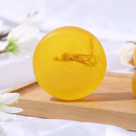 人参苦参洗脸香皂面部全身清洁女男螨虫手工皂伴手礼养生皂批发