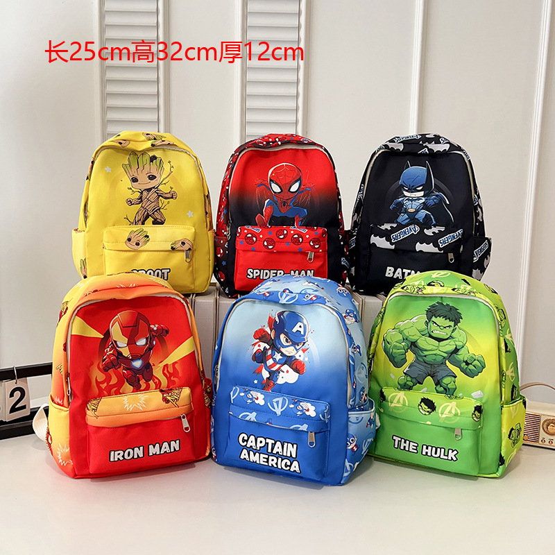 小学生书包新款2025卡通可爱印花大容量男女宝宝轻便减负儿童书包