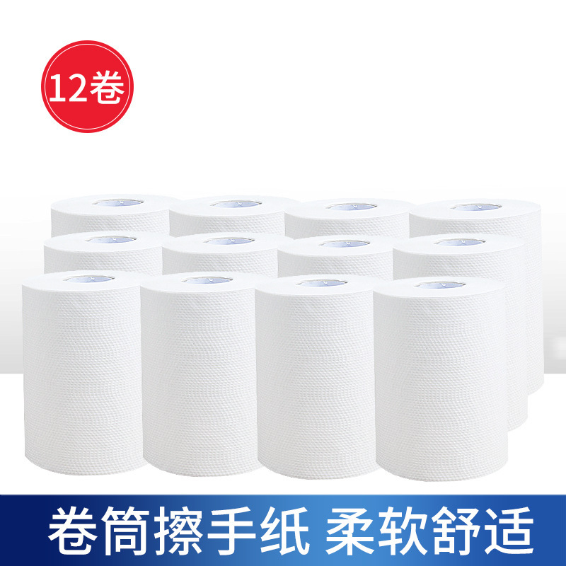 Nuevo tipo de inodoro caja de papel de rollo de inodoro público caja de papel de limpieza de mano hotel de pared bandeja de toallas comerciales de papel doméstico