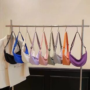 Nylon shoulder bag, sports one-shoulder bag, underarm bag