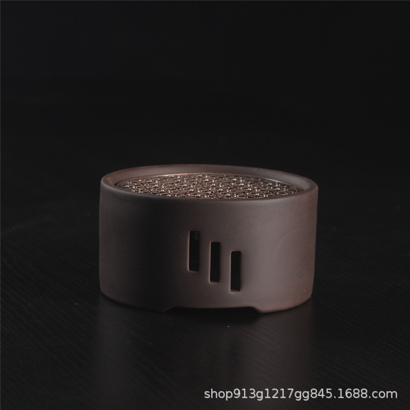 Vela de estilo japonés tetera calentador de té base tetera doméstica calefacción calentador de té Kung Fu ceremonia del té cero con calentador de té caliente