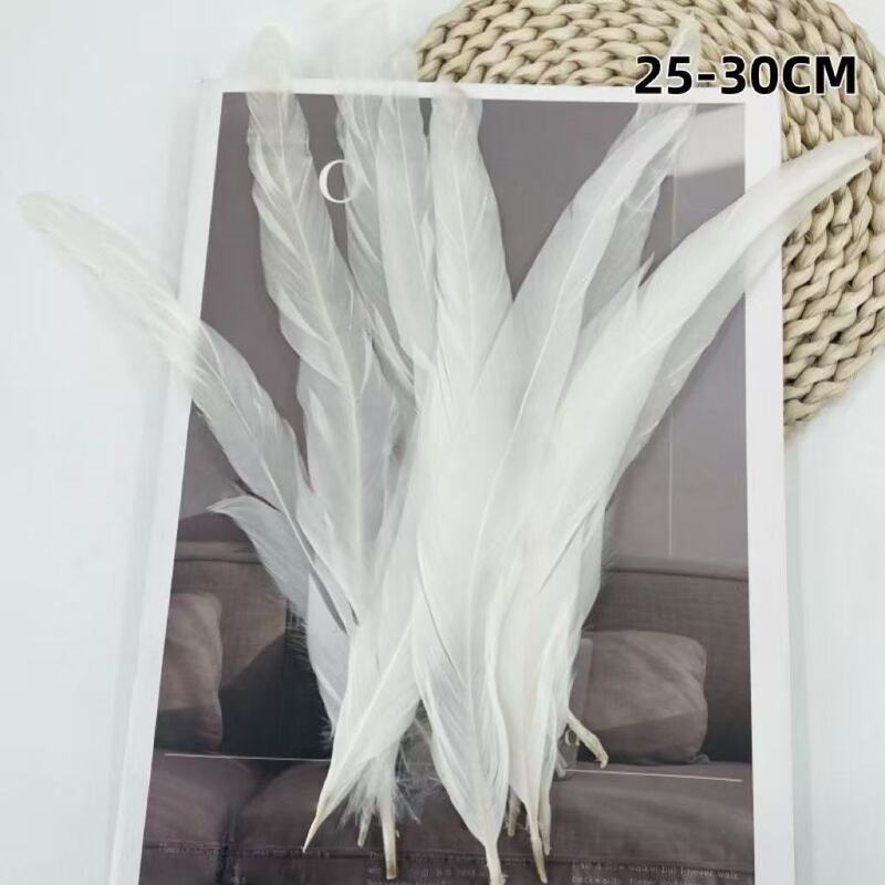 Feather down Velvet down Jacket Handmade Pure White Rooster Tail DIY Decoration Materials Factory Direct Sale White Wedding Decoration Feather down Velvet down Jacket Handmade Pure White Rooster Tail DIY Decoration Materials Factory Direct Sale White Wedding Decoration