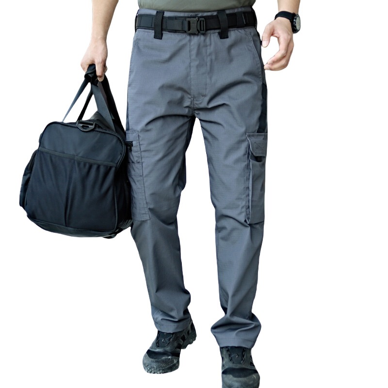 Spring and Autumn New Cross-Border Outdoor Training Pants, Wear-Resistant, Waterproof, Multi-Pocket Workwear, Men's Tactical Pants, Sports Trousers Spring and Autumn New Cross-Border Outdoor Training Pants, Wear-Resistant, Waterproof, Multi-Pocket Workwear, Men's Tactical Pants, Sports Trousers