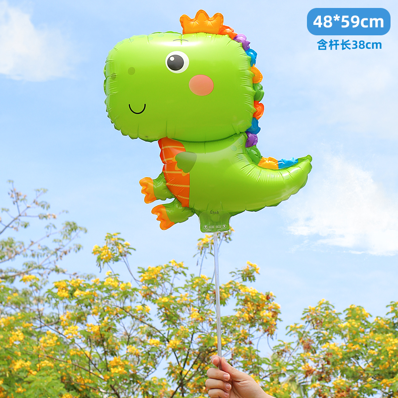 Dinosaur, balloon, air pump, 20 pieces