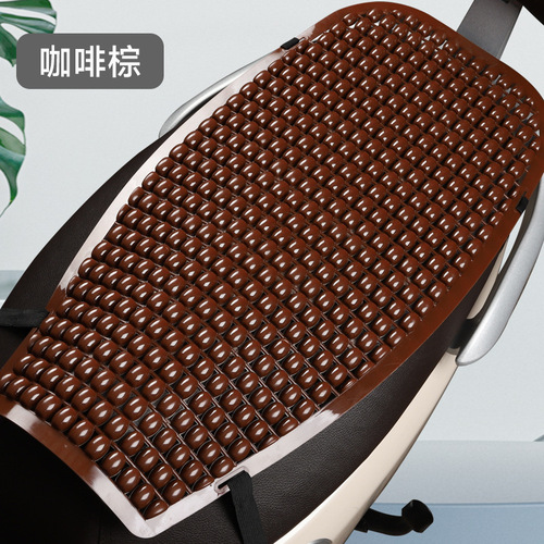 Electric vehicle universal seat cushion cover for all seasons, sun protection, waterproof, breathable honeycomb motorcycle summer cooling pad, universal seat cushion