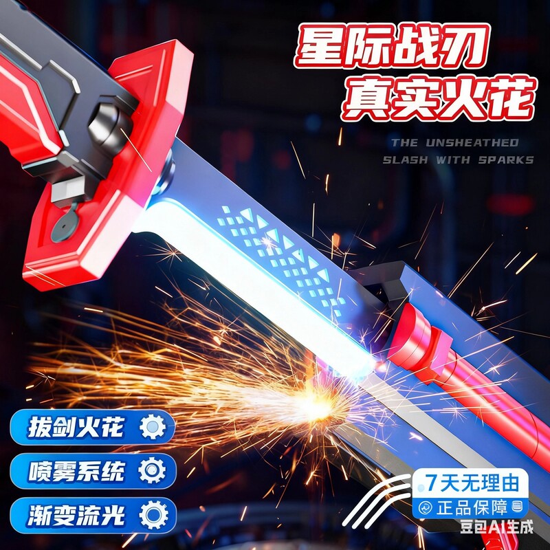 Hot-Selling Internet Celebrity Light-Up Toy Laser Sword for Children Boys Flashing Interstellar Battle Blade Cool Gadget Hot-Selling Internet Celebrity Light-Up Toy Laser Sword for Children Boys Flashing Interstellar Battle Blade Cool Gadget