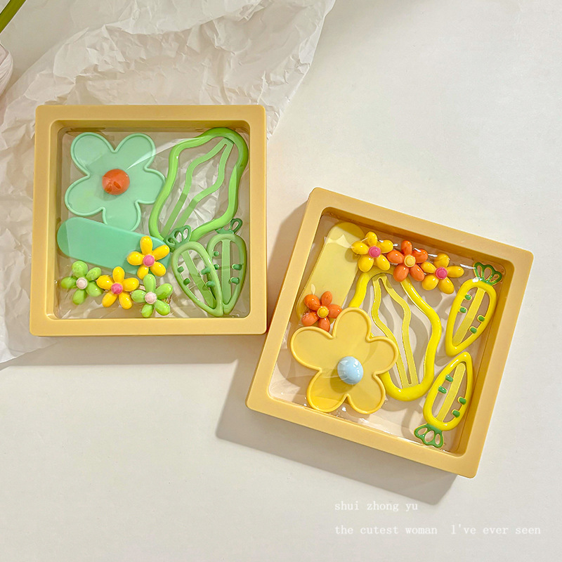 Clip de cabello de dopamina para niñas broche de cabello de la frente broche de cabello rotura BB clips lateral clips de cabello de bebé clips de frangeo toque