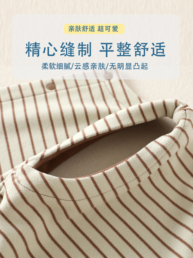 Baby chaleco de terciopelo para bebés, chaleco para bebés para hombres y mujeres, chaleco para bebés calientes, chaleco de hombro para bebés de nuevo