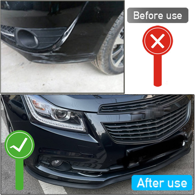 Car small surround modification universal anti-collision rubber strip bumper front lip side skirt anti-scratch strip sports surround modification