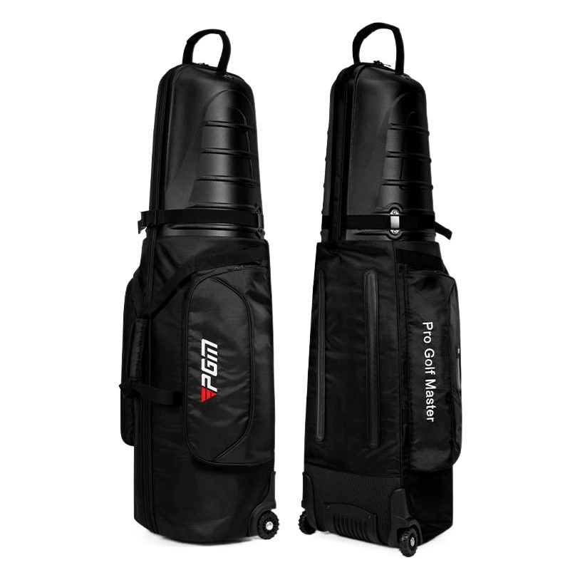 Подушка безопасности для гольфа PGM Мужская и женская сумка для авианосца с твердой оболочкой и дорожная сумка для мяча на роликовых коньках, защита от столкновений, защита от экструзии
