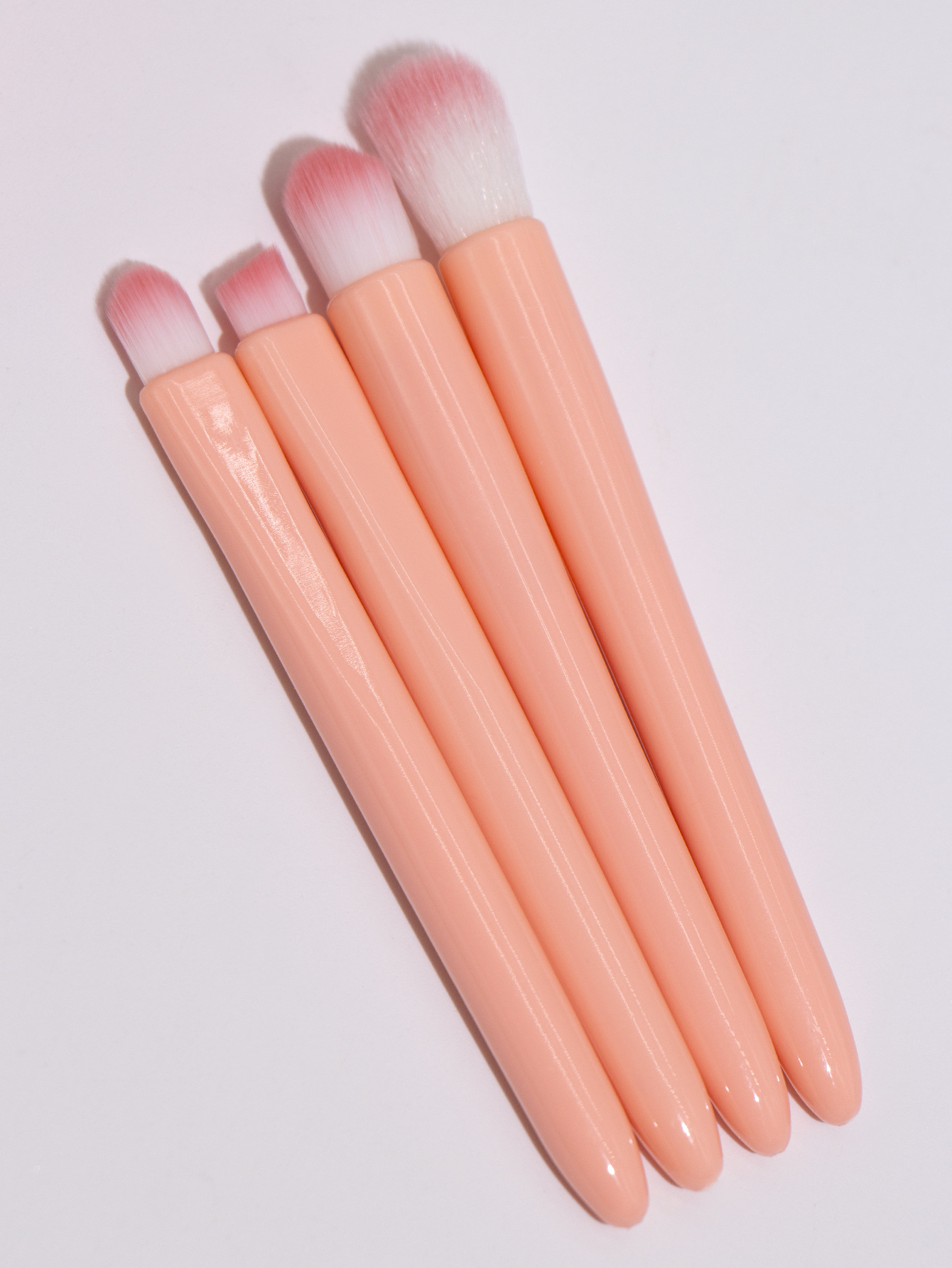 Simple Style Light Green Pink Black Artificial Fiber Plastic Handgrip Makeup Brushes 1 Set display picture 4