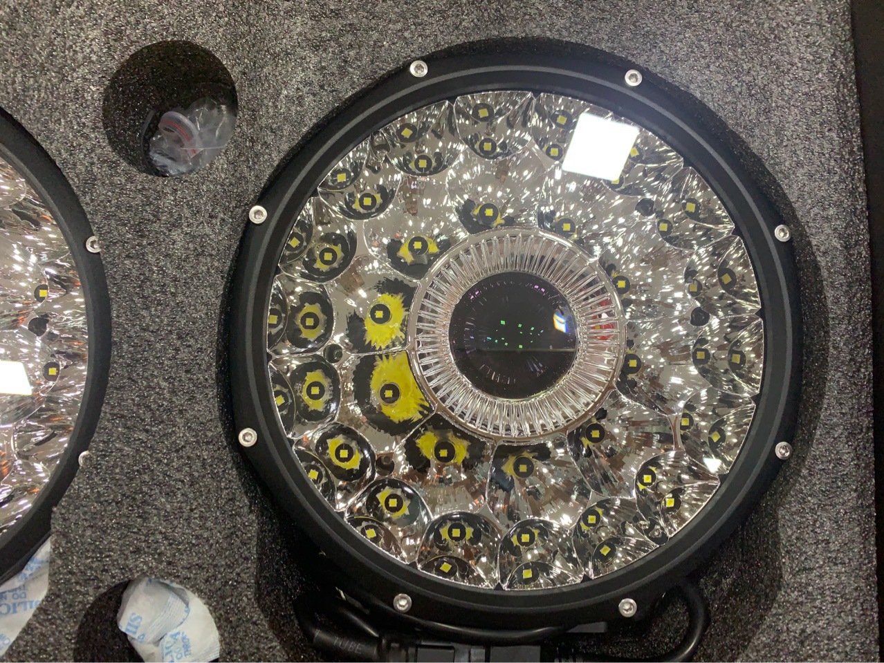 LED high-power driving lights laser lights off-road modified spotlights front bumper lights truck roof suv installation
