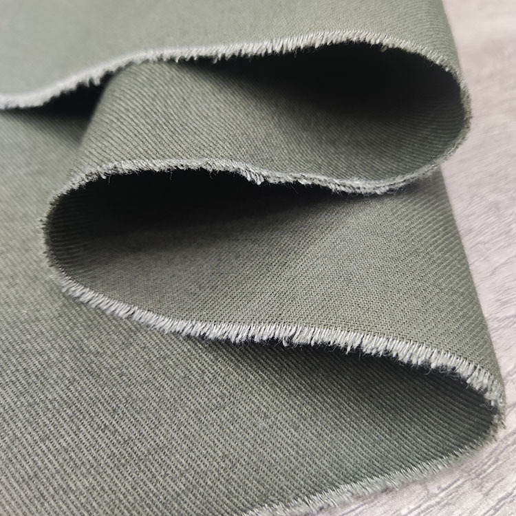 Fabricantes y proveedores al por mayor de alta elasticidad algodón blando pantalones de tela de spandex