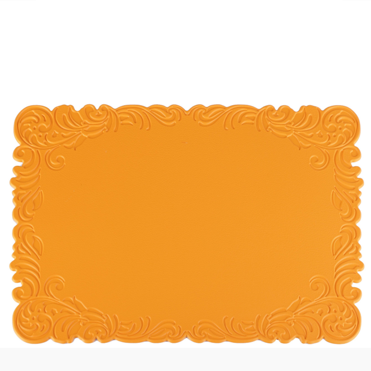 En relieve de cuero en relieve placemat vintage corte PVC placemat AISLAMIENTO impermeable montaña estera de mesa de comida occidental montaña estera de mesa