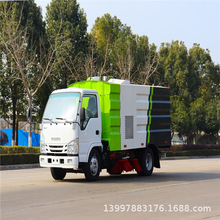 国六五十铃小型道路清扫车分期采购 庆铃5.5方城市环卫柴油扫路车